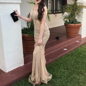 Fully Beaded Long Dress ✨✨❤️